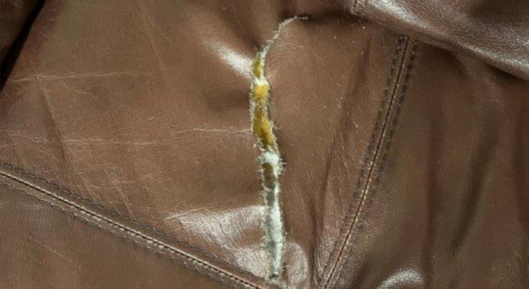 Repairing a Tear on a Leather Jacket – Leather Repair Company